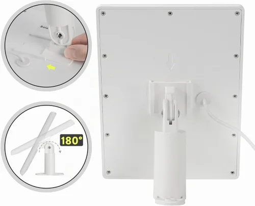 Vista 5 de Panel Solar Ring (2ª Generación), Paquete de 2 Cargador de Panel Solar Ring de 5W con Soporte y Cable de Extensión de 12 Pies para Cámara Stick Up