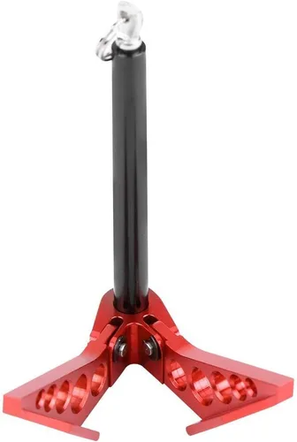 Vista 9 de 1/10 RC Crawler Car Winch Anchor Herramienta de tierra plegable para accesorio axial SCX10 D90 CC01