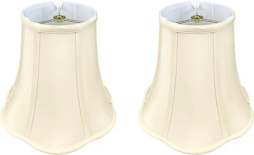 Vista 11 de Royal Designs, Inc. BSO-703-10BG - Pantalla de campana festoneada inferior, 5 x 10 x 8.25, beige