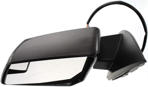 Vista 3 de Kool Vue - Espejo calefactable para el lado del conductor para Chevrolet Traverse 2009-2017, plegado manual con luz de señal pintable