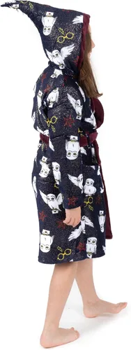 Vista 2 de Harry Potter Albornoz Niños Rojo O Azul Opciones Pijama Bata