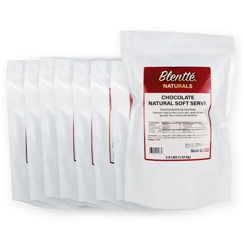 Vista 8 de Blentte Mezcla para Helado Suave en Polvo - Polvo Cremoso Natural para Heladera de Postres Congelados, Helado Casero, Gelato o Yogur - Mezcla