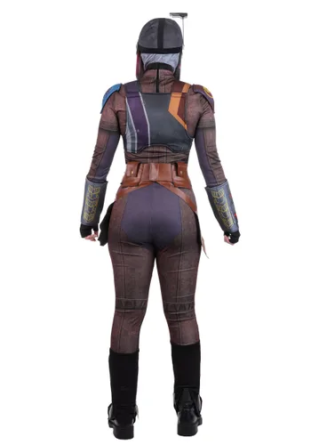 Vista 3 de Disfraz para Mujer de Sabine Wren de Star Wars Multicolor