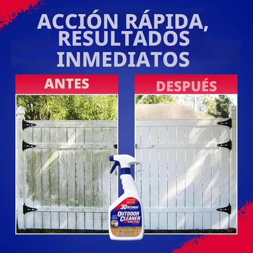 Vista 7 de 30 SECONDS Spray removedor de manchas de moho y moho para exteriores, 32 onzas, paquete de 2