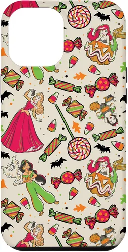 Vista 25 de iPhone 16 Disney Princess Snow White Ariel Jasmine Aurora Funda de Halloween