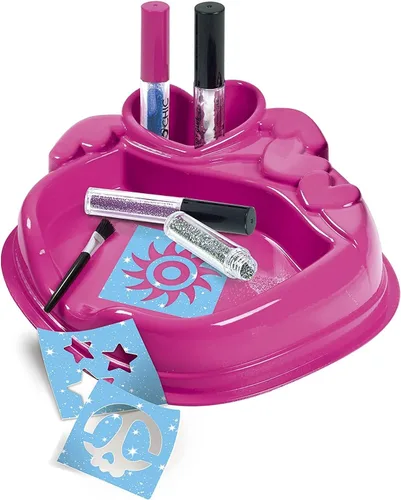 Vista 2 de Clementoni - 18513 Tatuajes Crazy Chic Glitter