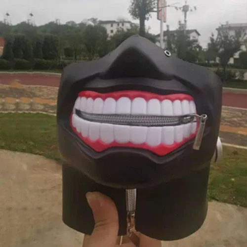 Vista 3 de Máscara de cosplay Kaneki Ken para cosplay/disfraces/fiestas