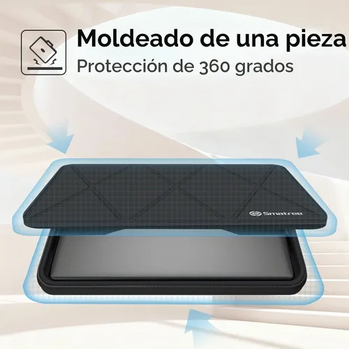 Vista 4 de Smatree M82T Hard Protective 15.6 inch Laptop Case for HP/Lenovo/DELL/ASUS Negro