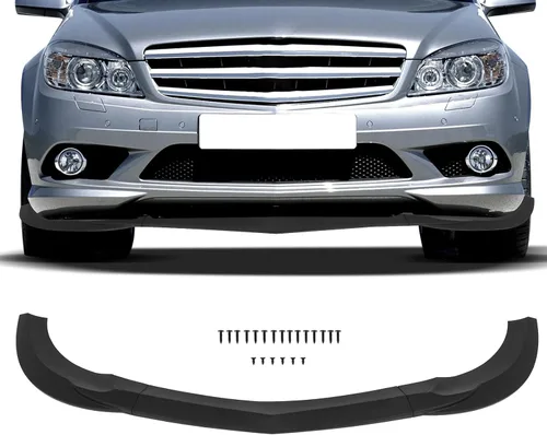 Vista 92 de SCITOO Alerón de borde de parachoques delantero mate negro para Ford Focus ST años 2013-2014 - Spoiler frontal de polipropileno