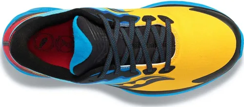 Vista 3 de Saucony Tenis de correr Ride 14 para mujer, Cobre medianoche