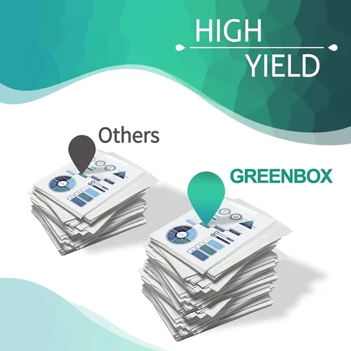 Vista 3 de GREENBOX Cartucho de tinta remanufacturado de repuesto para cartuchos de tinta Canon 261, alto rendimiento CL-261XL, para Canon TS6420 TS5320 TR7020