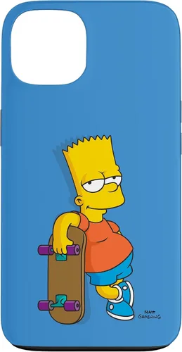 Vista 7 de The Simpsons Bart Simpson - Carcasa para iPhone 17, color azul cielo