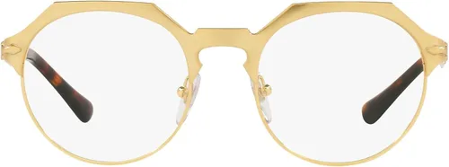 Vista 2 de Persol PO2488V - Marcos redondos para gafas graduadas Lente negrodoradoDemo