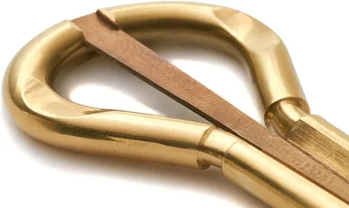 Vista 6 de Jew's Harp de MUARO P.Potkin en estuche de madera de chamán (instrumento musical de boca)