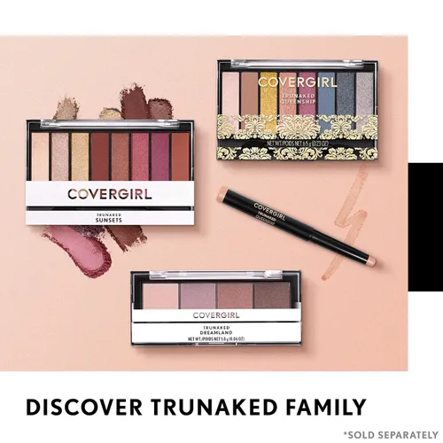 Vista 13 de COVERGIRL Paleta de sombras de ojos Trunaked Quad, Jetsetter, Jetsetter, 0.06 onzas