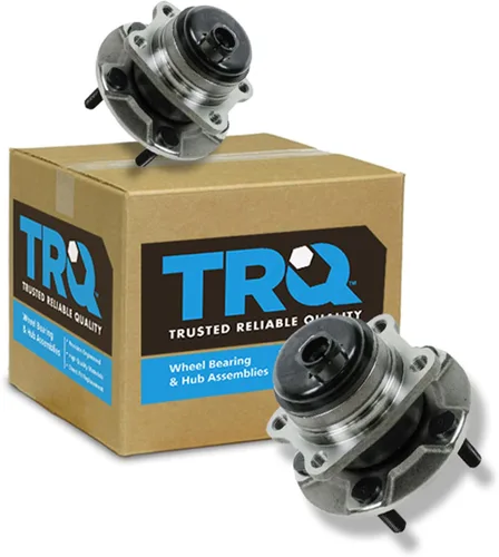 Vista 86 de Conjunto de rodamiento de rueda delantera de 2 piezas y buje TRQ Compatible con Pontiac Solstice 2006-2009 Saturn Sky 2007-2010