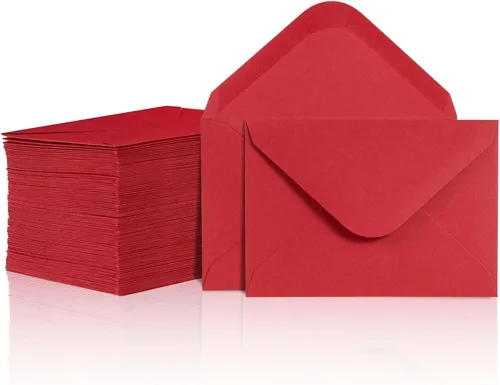 Vista 8 de MATICAN Mini sobres de papel kraft marrón – 100 unidades, 4 x 2.7 pulgadas, perfectos para tarjetas de regalo, bodas, negocios, cumpleaños