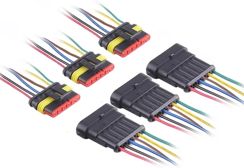 Vista 10 de Conector de 2 pines impermeable, conector eléctrico de automóvil de 2 pines con cable 16AWG marino para automóvil, camión, barco, motocicleta