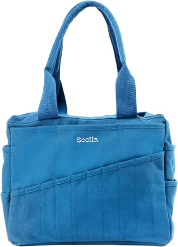 Vista 19 de Soolla Bolsa de estudio: organizador de almacenamiento de suministros de arte y bolsa de herramientas de cerámica, bolsa lavable, bolsa de hilo