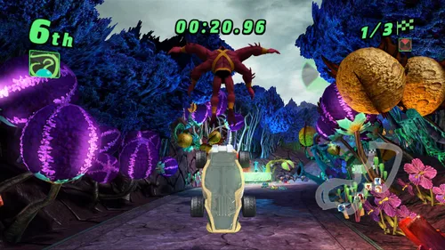 Vista 2 de Ben 10 Galactic Racing - Xbox 360