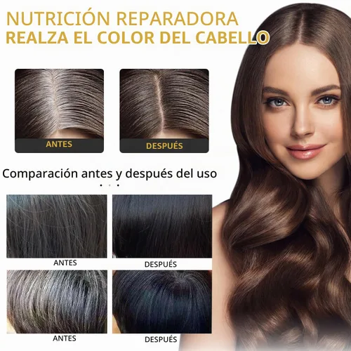 Vista 2 de TPTAL Barra inversa de cabello gris, jabón negro para cobertura de cabello gris, barra de champú para oscurecer el cabello natural, champú