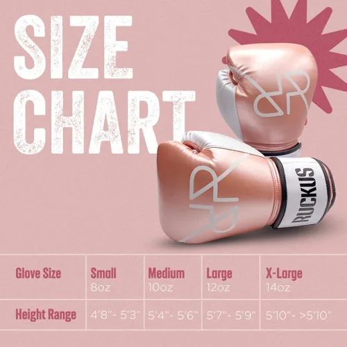 Vista 8 de Guantes de boxeo para mujer de edición limitada - Ruckus