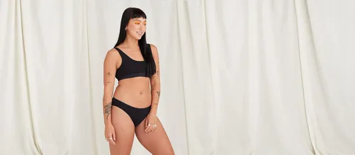 Vista 4 de MeUndies Bikini de algodón elástico para mujer - Bragas cómodas - Paquete de 3 - Tela exclusiva de Tienda