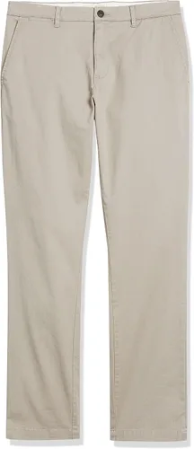 Vista 5 de Tienda Essentials Pantalón chino elástico de ajuste atlético para hombre (anteriormente Goodthreads)