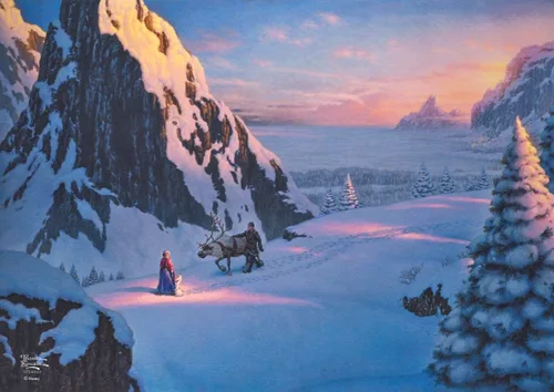 Vista 61 de MIGHTYPRINT Disney – La Bella Durmiente – Princesa Aurora y el Príncipe Felipe – Arte de pared duradero de 24 x 17 pulgadas – No hecho de papel