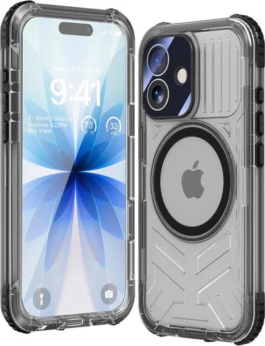 Vista 40 de WIFORT Funda impermeable para iPhone 15, [IP68 bajo el agua a prueba de polvo] [pantalla integrada] [15 pies a prueba de golpes militar], cubierta