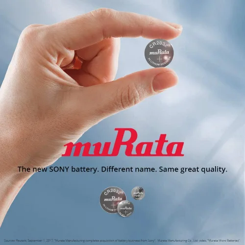 Vista 3 de Murata Batería CR2430 DL2430 ECR2430 3V Litio Moneda Celda (5 Baterías)