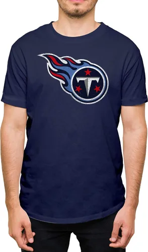 Vista 33 de Hybrid Sports NFL - Distressed Team Logo - Officially Licensed Adult Short Sleeve Fan Tee for Men & Women