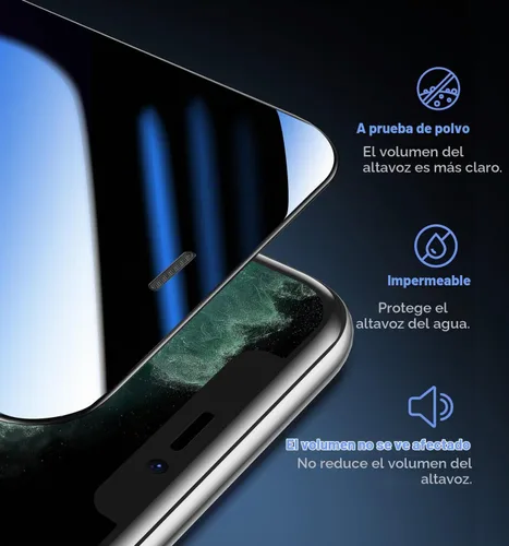 Vista 3 de MAGIC JOHN - Protector de pantalla para iPhone 11 Pro Max, fácil de instalar