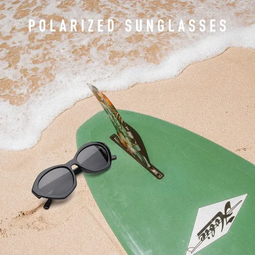 Vista 7 de Gafas de sol ovaladas Y2K para mujer, polarizadas, protección UV, vintage, retro, gafas de sol, lentes de sol