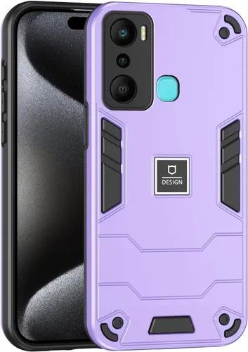 Vista 193 de Funda compatible con Redmi A1, compatible con Redmi A2 2 en 1 [PC dura + TPU], funda de teléfono negra