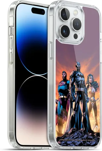 Vista 109 de Head Case Designs Funda de gel con licencia oficial de la Liga de la Justicia DC Comics #10 Darkseid War Comic Book Cover