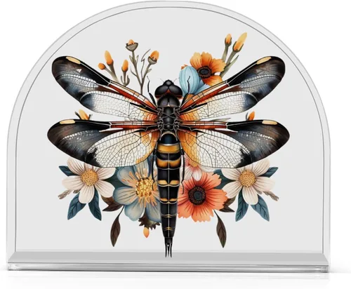 Vista 10 de Servilletero de abeja para mesa, dispensadores de servilletas de tejido acrílico, servilleteros de cóctel para cocina, mesa de comedor, bar