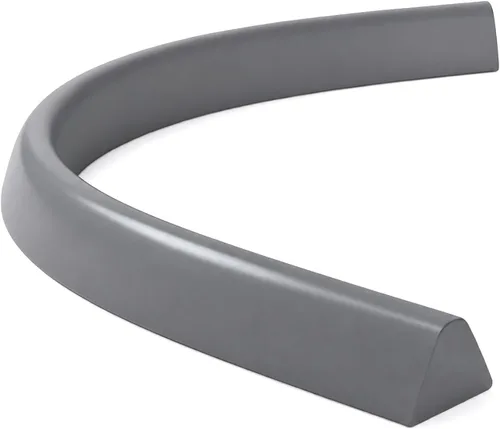 Vista 10 de Presa de agua plegable de 39 pulgadas, tapón de barrera de agua de silicona, protector de salpicaduras de borde de suelo autoadhesivo que mantiene