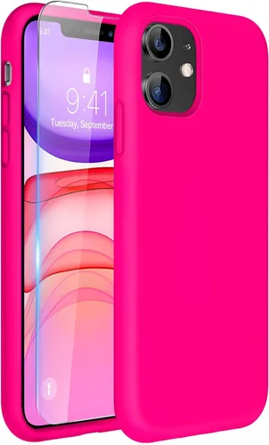Vista 301 de Miracase Funda ultradelgada diseñada para iPhone SE 2022 (3ª generación)/iPhone SE 2020 (2ª generación)/iPhone 7/iPhone 8 con protector de pantalla
