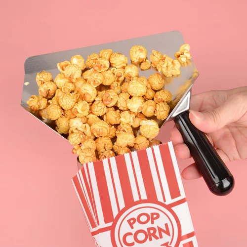 Vista 3 de 100 bolsas de papel para palomitas de maíz para fiestas, 1 onza, pequeñas porciones individuales vintage, contenedor de palomitas de maíz, bolsas