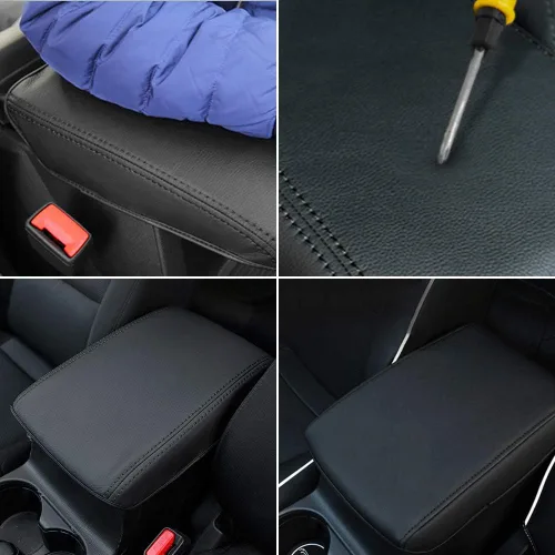Vista 3 de INTGET para 2025 Mazda CX5/CX-5 Accesorios Cubierta de Consola Central para Mazda CX5 2025 2024 2023 2022 2021 2018 2019 2020 Funda de Brazo de Negro