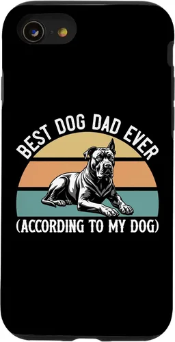 Vista 18 de Cane Corso Mastiff, Best Dog Dad Ever According to My Dog Case for iPhone 17
