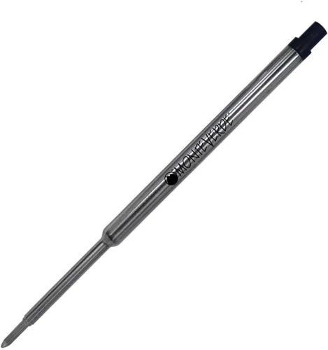 Vista 20 de Monteverde Recambios de bolígrafo suave USA para adaptarse a bolígrafos Waterman, punta media, negro, paquete de 2, rendimiento de escritura suave