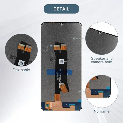Vista 4 de Pantalla LCD Asamblea de pantalla táctil para ZTE Blade A35 6.75 "LCD digitalizador Asamblea de pantalla táctil con herramientas