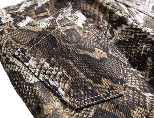 Vista 72 de Enrica Pantalones vaqueros estampados casuales para hombre
