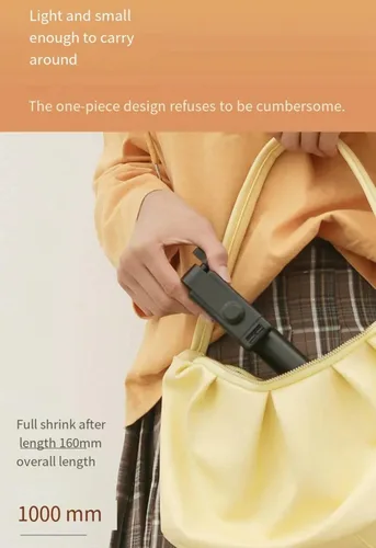 Vista 4 de Trípode para selfie, 3 en 1, extensible y portátil, para iPhone, con control remoto inalámbrico, compatible con iPhone 16, 15, 14, 13, 12, 11 Pro