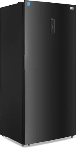 Vista 9 de BLACK+DECKER - Congelador vertical de 8.5 pies cúbicos, congelador de pie con control de temperatura mecánico, congelador vertical con 3 estantes