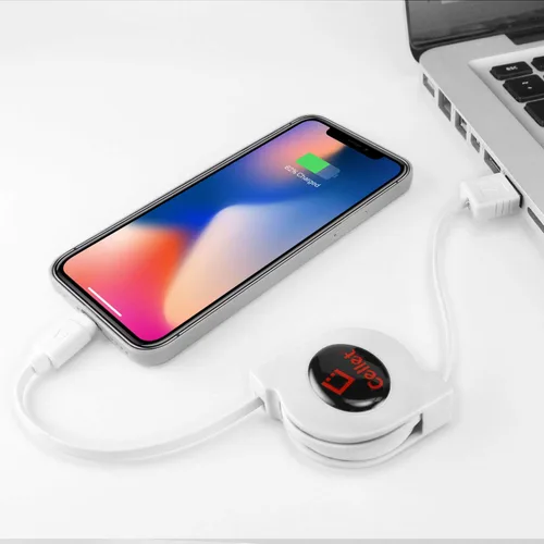 Vista 5 de Cable Lightning retráctil para iPhone, cable de carga compatible con Apple iPhone 14 Pro Max Plus mini 13 12 11 Xs Xr X SE 8 7 6 5 iPad Pro Air Mini