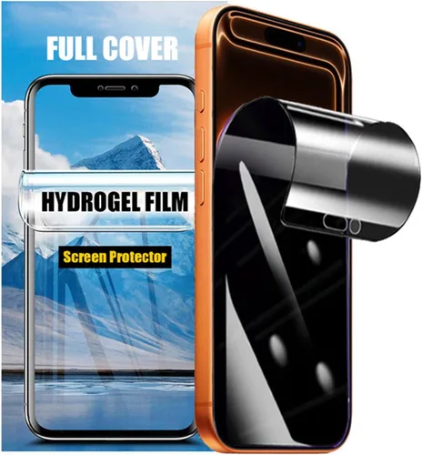 Vista 12 de LOOKSEVEN Paquete de 2 películas de hidrogel de privacidad para iPhone 11