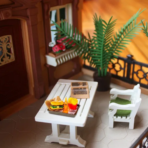 Vista 6 de 38 piezas de juguetes de comida en miniatura para casa de muñecas, accesorios para casa de muñecas en miniatura, juegos de comida para muñecas